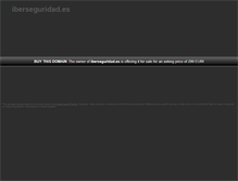 Tablet Screenshot of iberseguridad.es